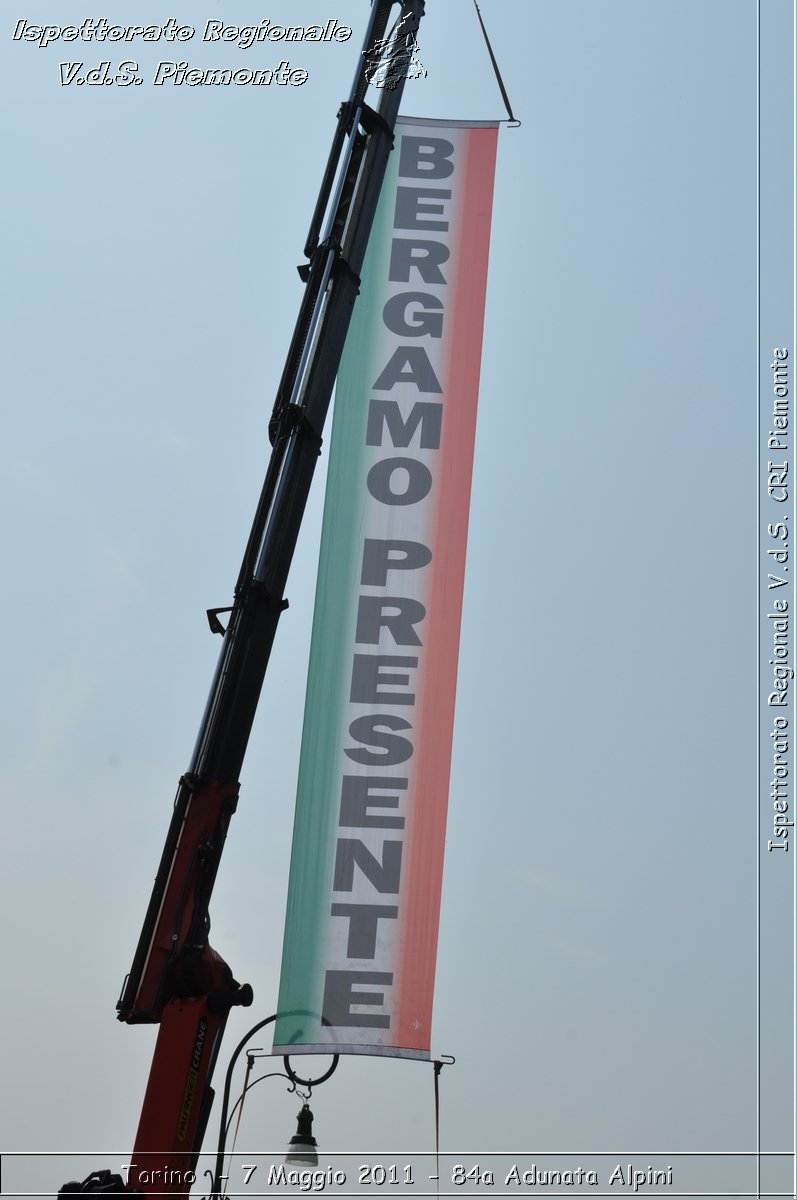 Torino  - 7 Maggio 2011 - 84a Adunata Nazionale Alpini -  Croce Rossa Italiana - Ispettorato Regionale Volontari del Soccorso Piemonte