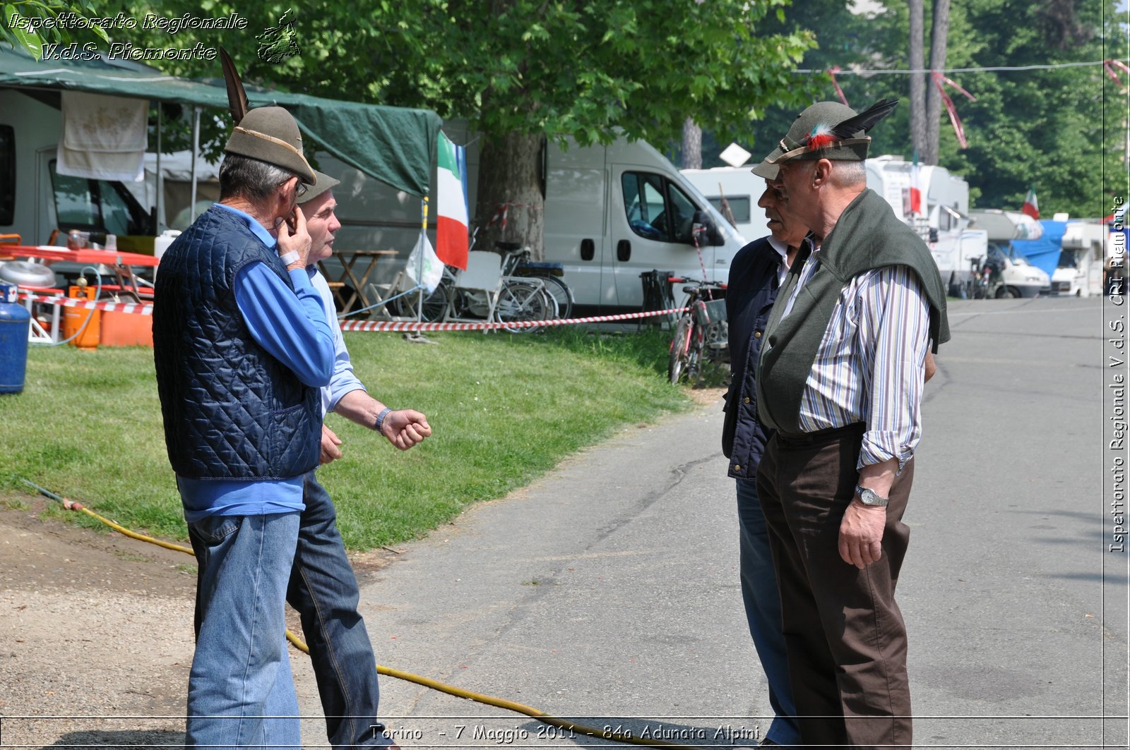 Torino  - 7 Maggio 2011 - 84a Adunata Nazionale Alpini -  Croce Rossa Italiana - Ispettorato Regionale Volontari del Soccorso Piemonte