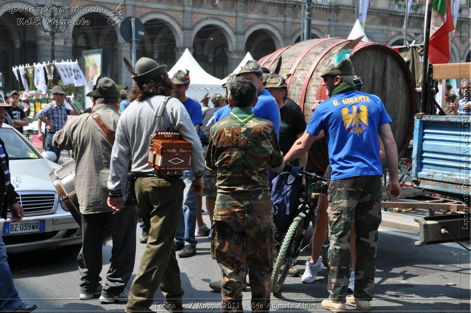 Torino  - 7 Maggio 2011 - 84a Adunata Nazionale Alpini -  Croce Rossa Italiana - Ispettorato Regionale Volontari del Soccorso Piemonte