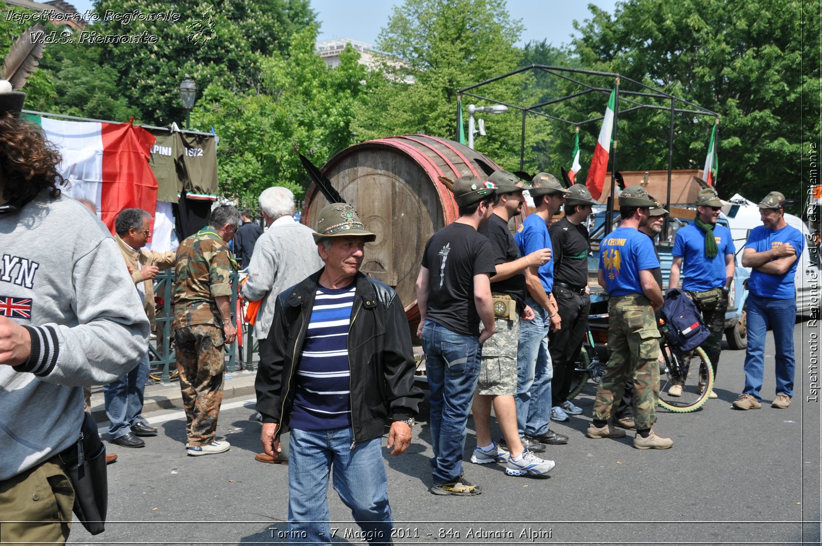 Torino  - 7 Maggio 2011 - 84a Adunata Nazionale Alpini -  Croce Rossa Italiana - Ispettorato Regionale Volontari del Soccorso Piemonte