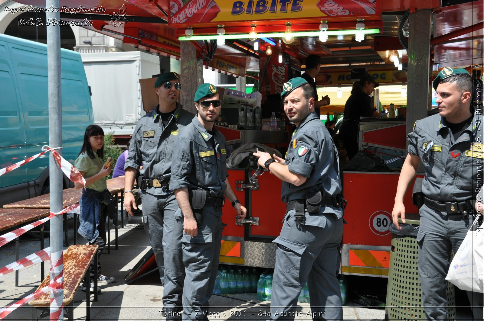 Torino  - 7 Maggio 2011 - 84a Adunata Nazionale Alpini -  Croce Rossa Italiana - Ispettorato Regionale Volontari del Soccorso Piemonte