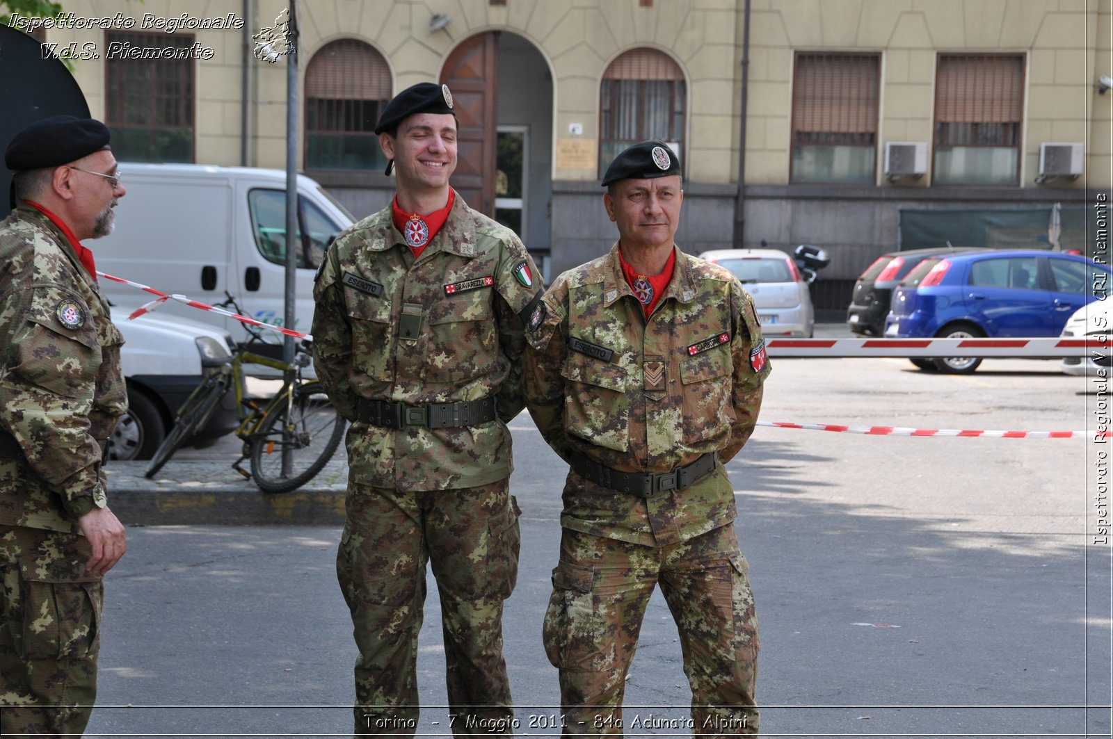 Torino  - 7 Maggio 2011 - 84a Adunata Nazionale Alpini -  Croce Rossa Italiana - Ispettorato Regionale Volontari del Soccorso Piemonte