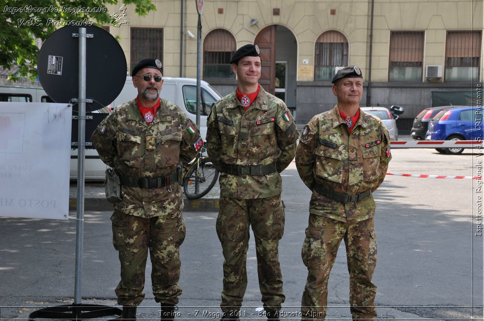 Torino  - 7 Maggio 2011 - 84a Adunata Nazionale Alpini -  Croce Rossa Italiana - Ispettorato Regionale Volontari del Soccorso Piemonte