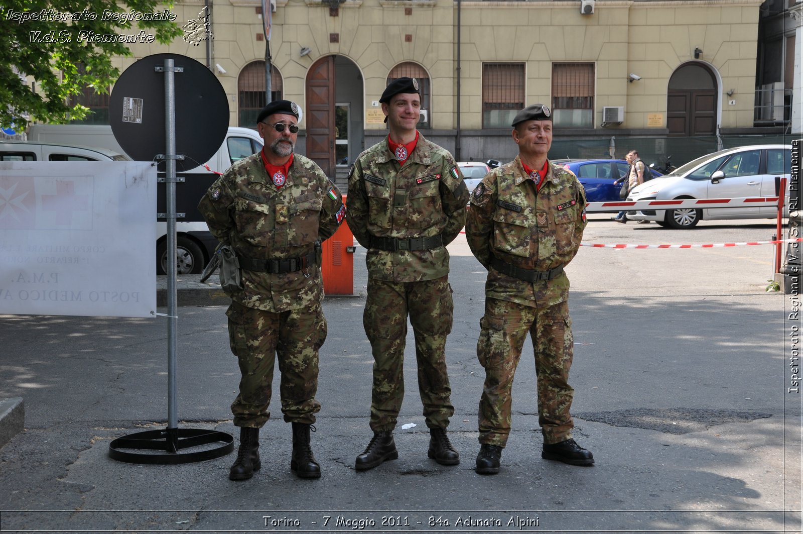 Torino  - 7 Maggio 2011 - 84a Adunata Nazionale Alpini -  Croce Rossa Italiana - Ispettorato Regionale Volontari del Soccorso Piemonte