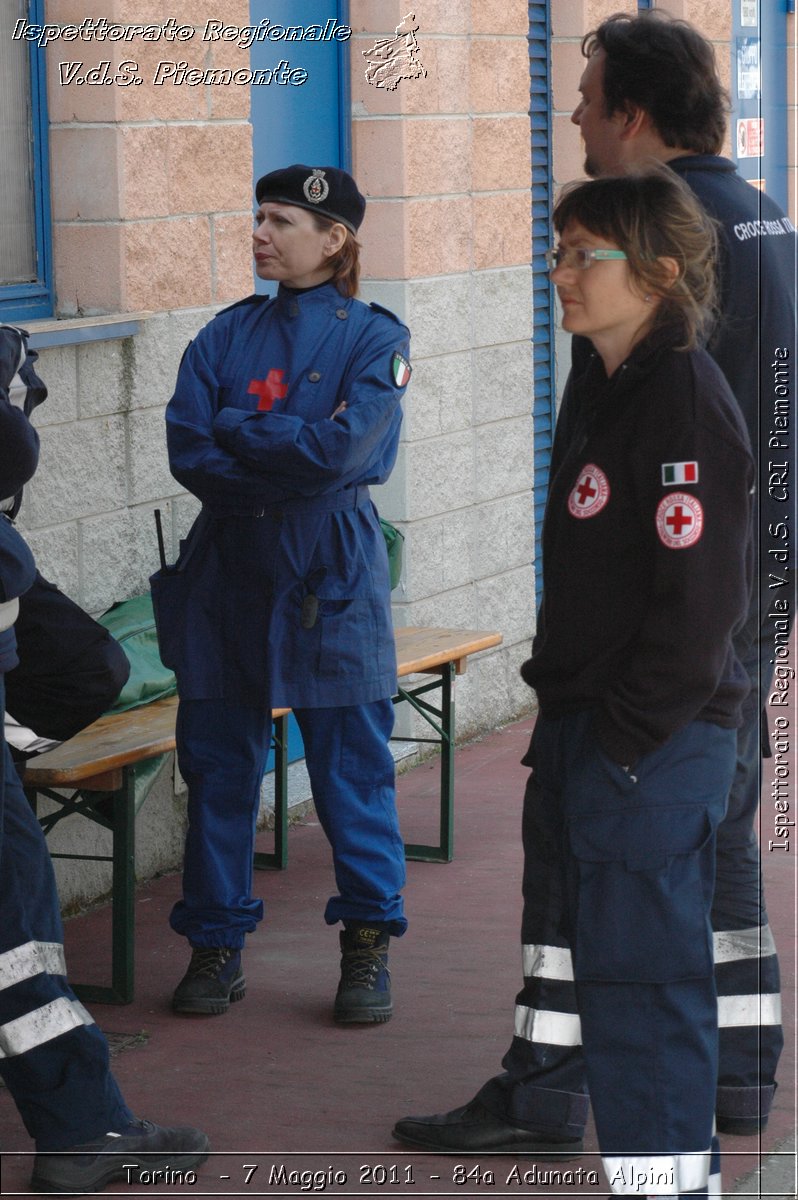 Torino  - 7 Maggio 2011 - 84a Adunata Nazionale Alpini -  Croce Rossa Italiana - Ispettorato Regionale Volontari del Soccorso Piemonte