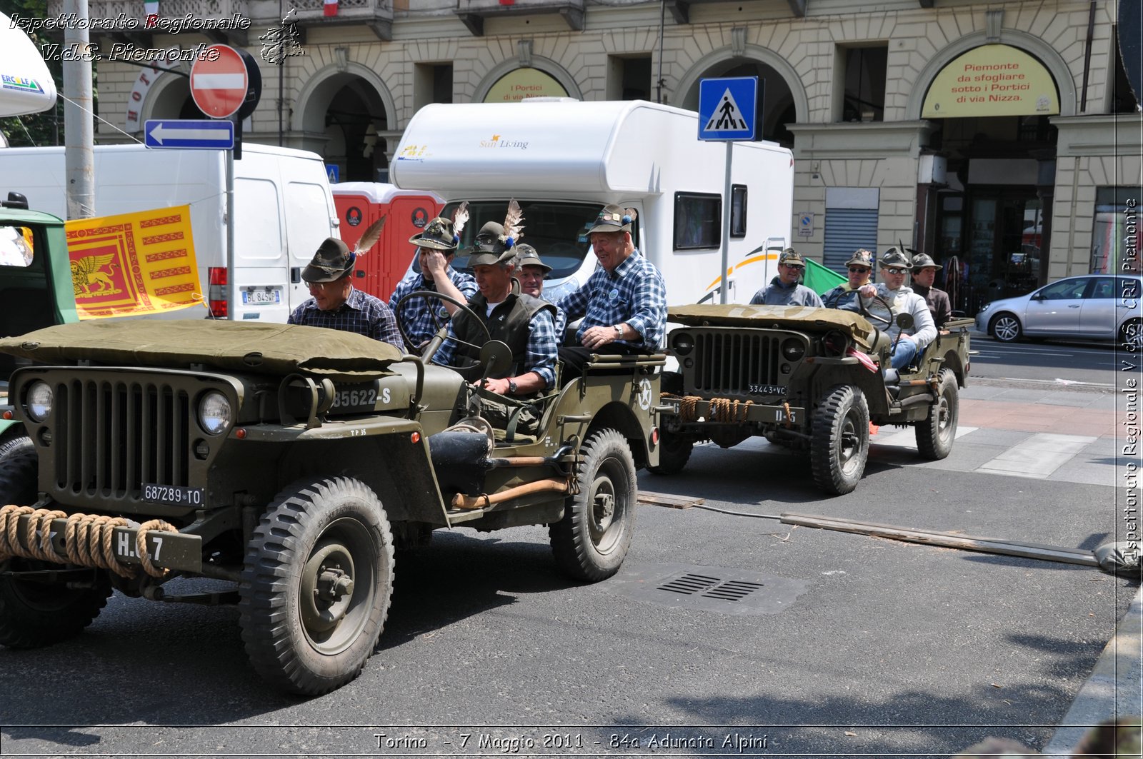 Torino  - 7 Maggio 2011 - 84a Adunata Nazionale Alpini -  Croce Rossa Italiana - Ispettorato Regionale Volontari del Soccorso Piemonte