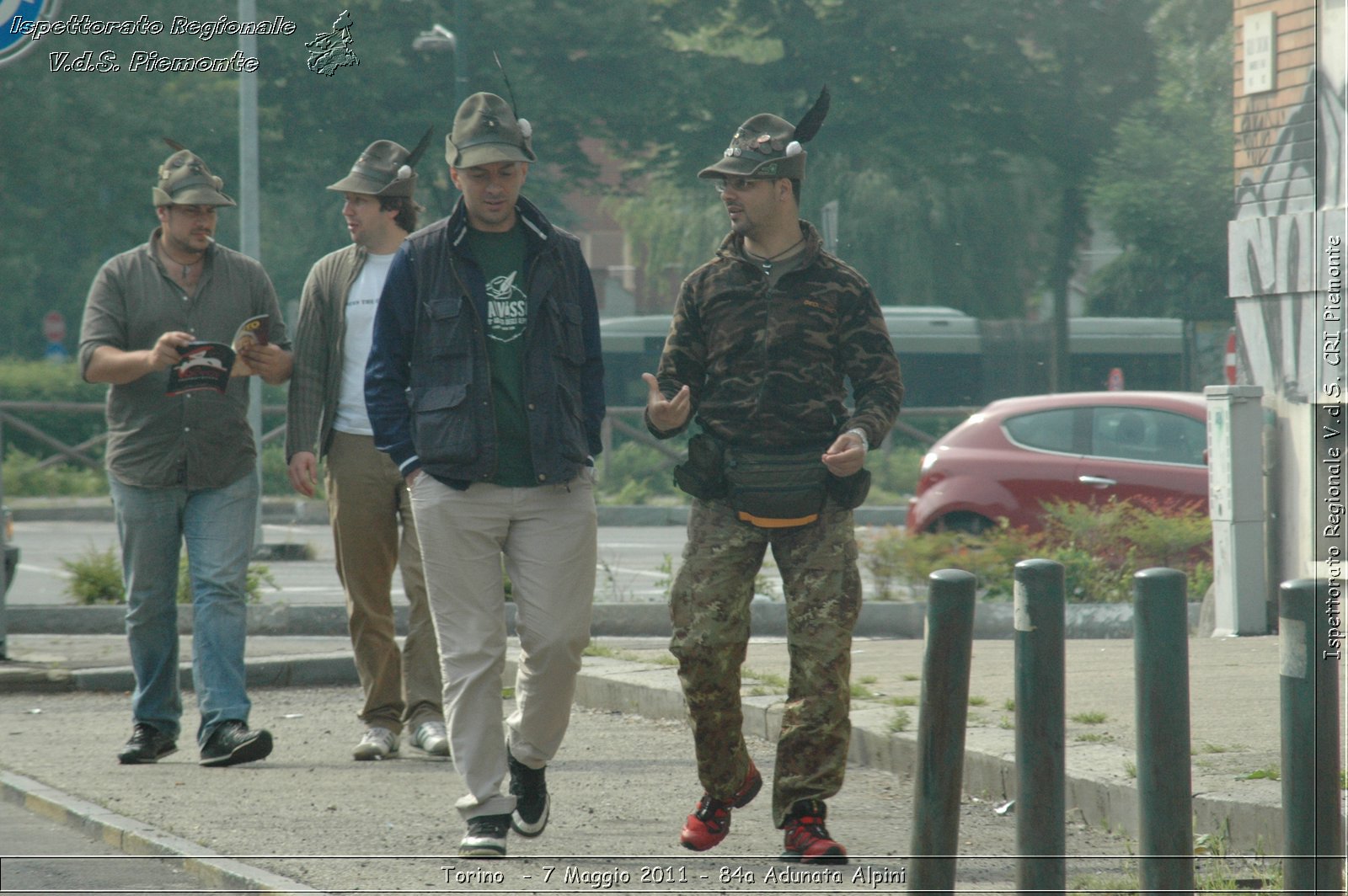 Torino  - 7 Maggio 2011 - 84a Adunata Nazionale Alpini -  Croce Rossa Italiana - Ispettorato Regionale Volontari del Soccorso Piemonte