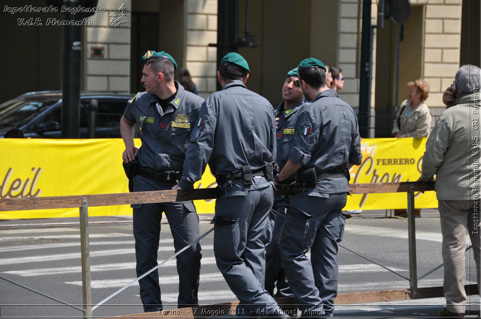 Torino  - 7 Maggio 2011 - 84a Adunata Nazionale Alpini -  Croce Rossa Italiana - Ispettorato Regionale Volontari del Soccorso Piemonte