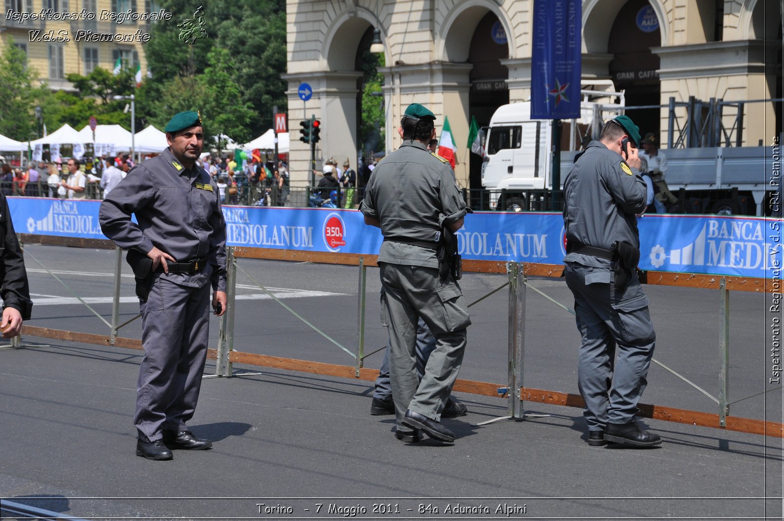 Torino  - 7 Maggio 2011 - 84a Adunata Nazionale Alpini -  Croce Rossa Italiana - Ispettorato Regionale Volontari del Soccorso Piemonte