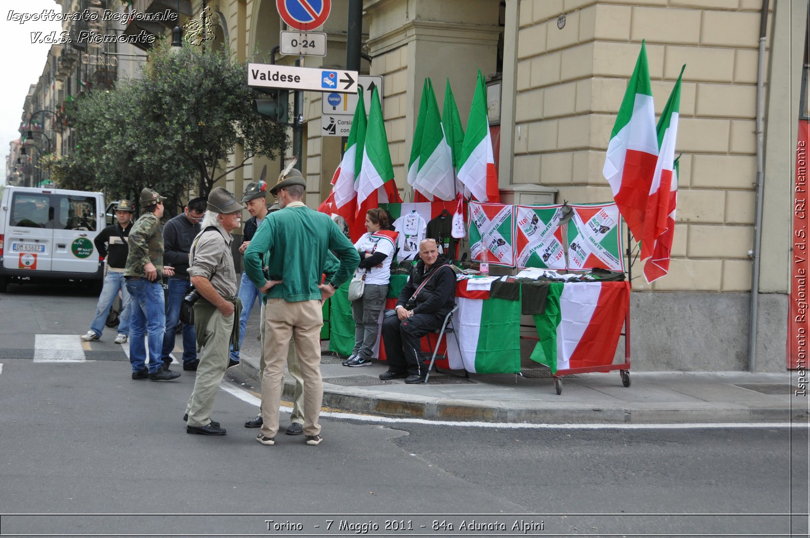 Torino  - 7 Maggio 2011 - 84a Adunata Nazionale Alpini -  Croce Rossa Italiana - Ispettorato Regionale Volontari del Soccorso Piemonte