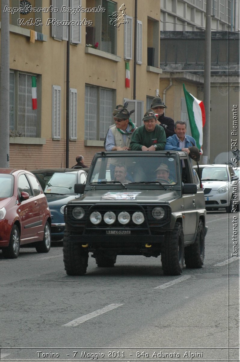 Torino  - 7 Maggio 2011 - 84a Adunata Nazionale Alpini -  Croce Rossa Italiana - Ispettorato Regionale Volontari del Soccorso Piemonte