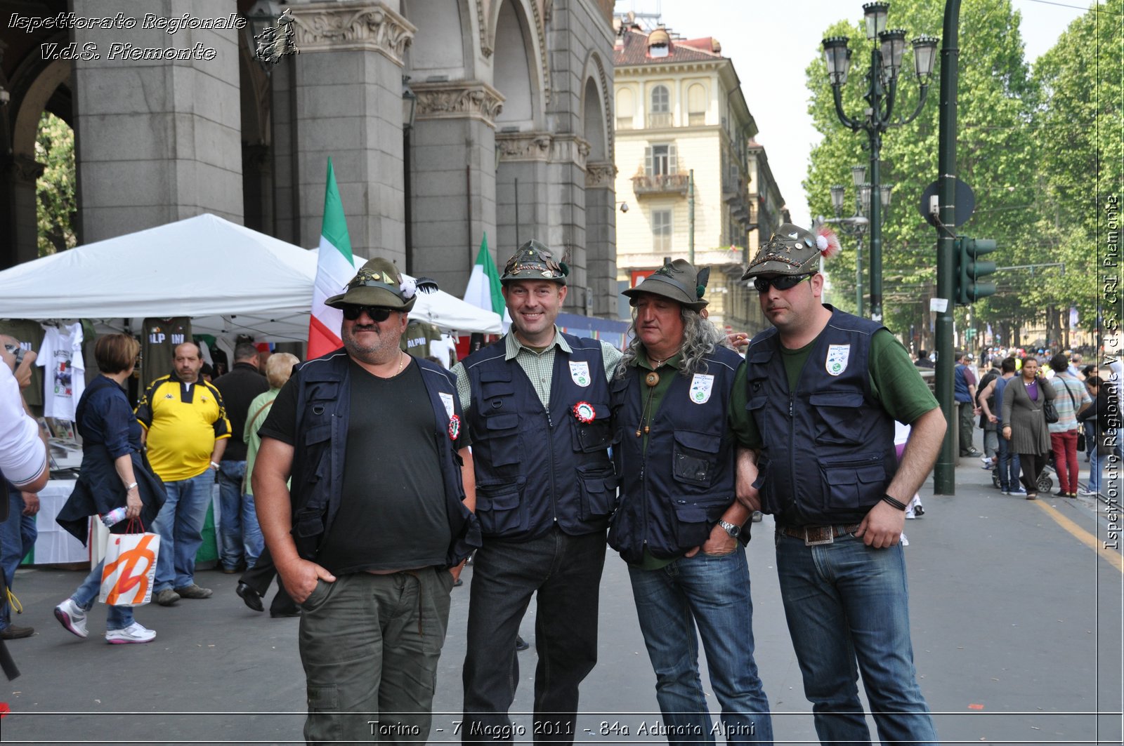 Torino  - 7 Maggio 2011 - 84a Adunata Nazionale Alpini -  Croce Rossa Italiana - Ispettorato Regionale Volontari del Soccorso Piemonte