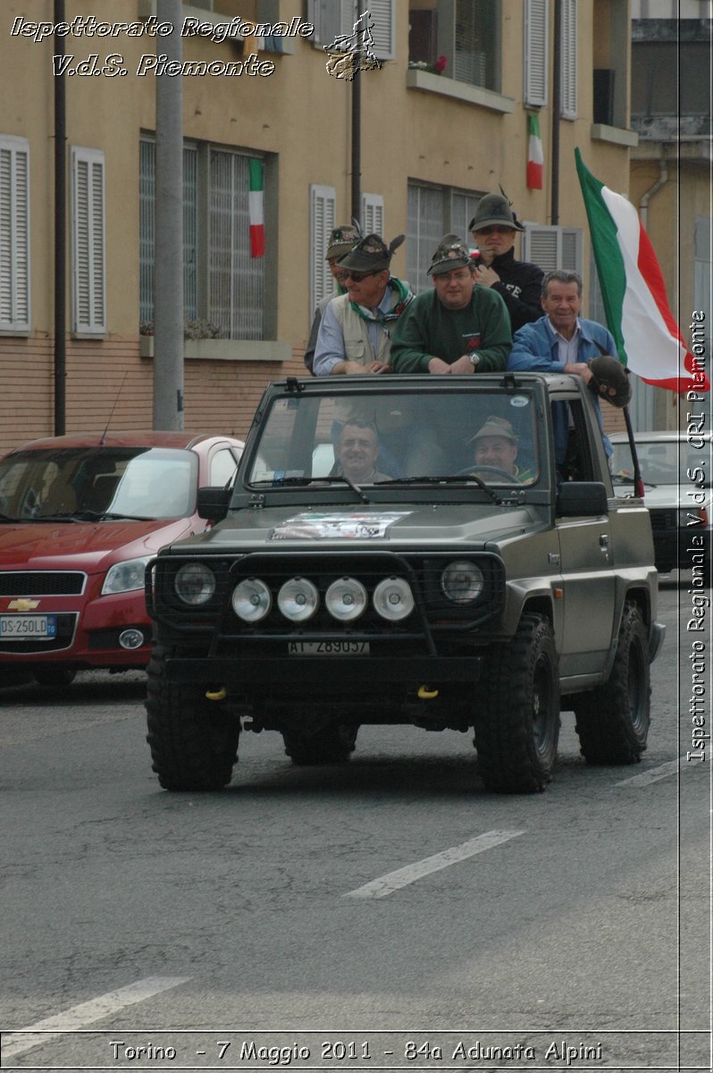 Torino  - 7 Maggio 2011 - 84a Adunata Nazionale Alpini -  Croce Rossa Italiana - Ispettorato Regionale Volontari del Soccorso Piemonte