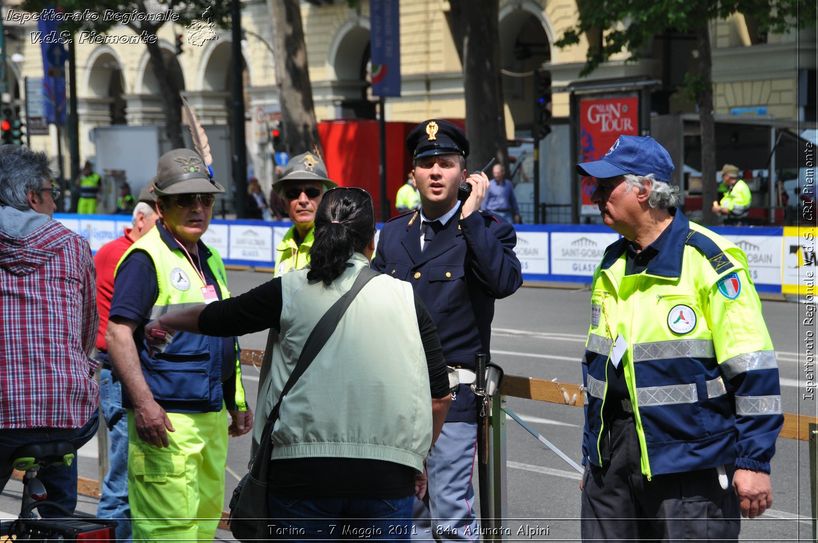 Torino  - 7 Maggio 2011 - 84a Adunata Nazionale Alpini -  Croce Rossa Italiana - Ispettorato Regionale Volontari del Soccorso Piemonte