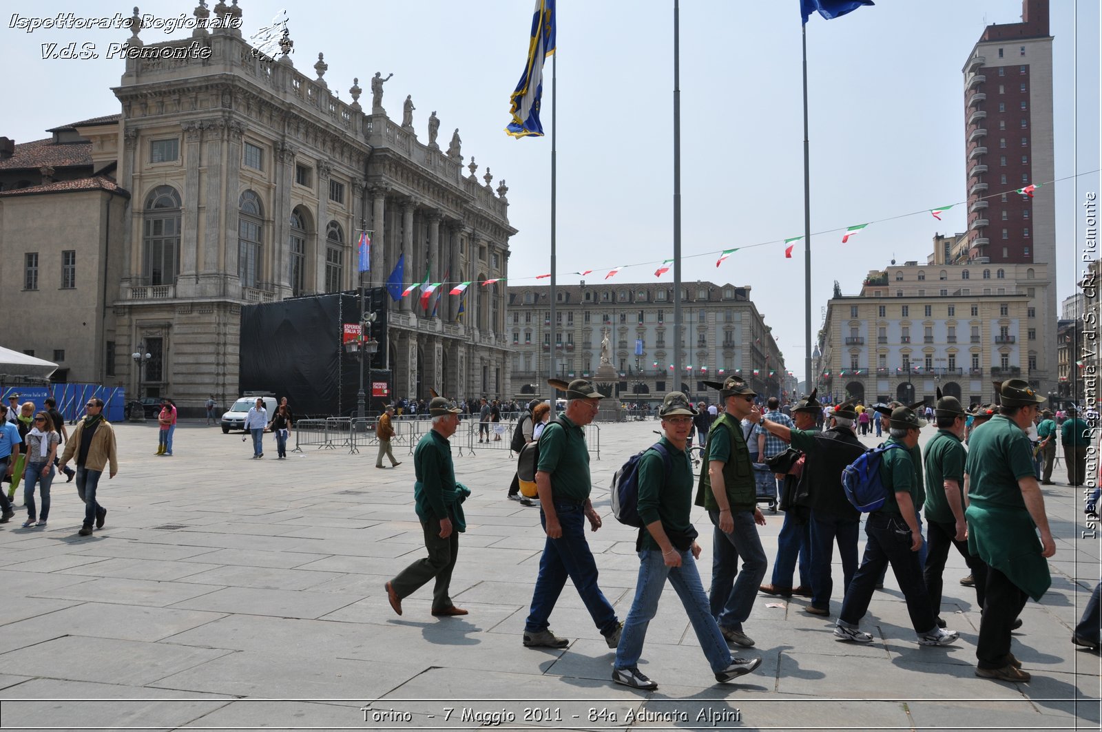 Torino  - 7 Maggio 2011 - 84a Adunata Nazionale Alpini -  Croce Rossa Italiana - Ispettorato Regionale Volontari del Soccorso Piemonte