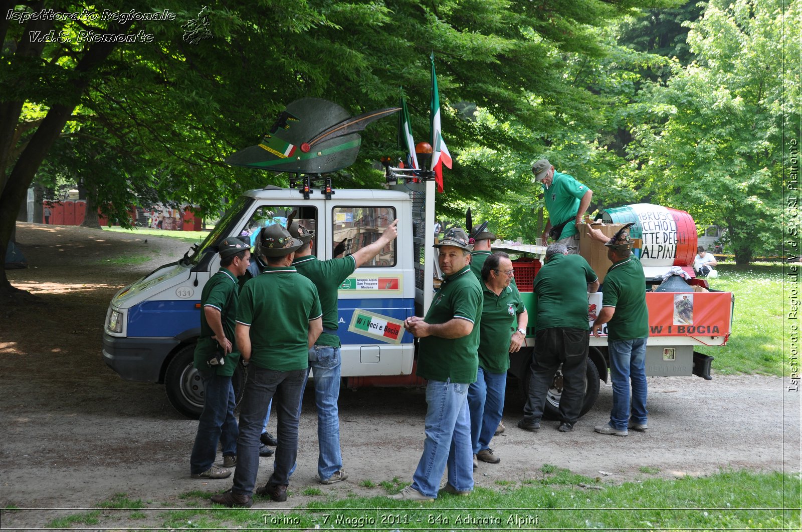 Torino  - 7 Maggio 2011 - 84a Adunata Nazionale Alpini -  Croce Rossa Italiana - Ispettorato Regionale Volontari del Soccorso Piemonte