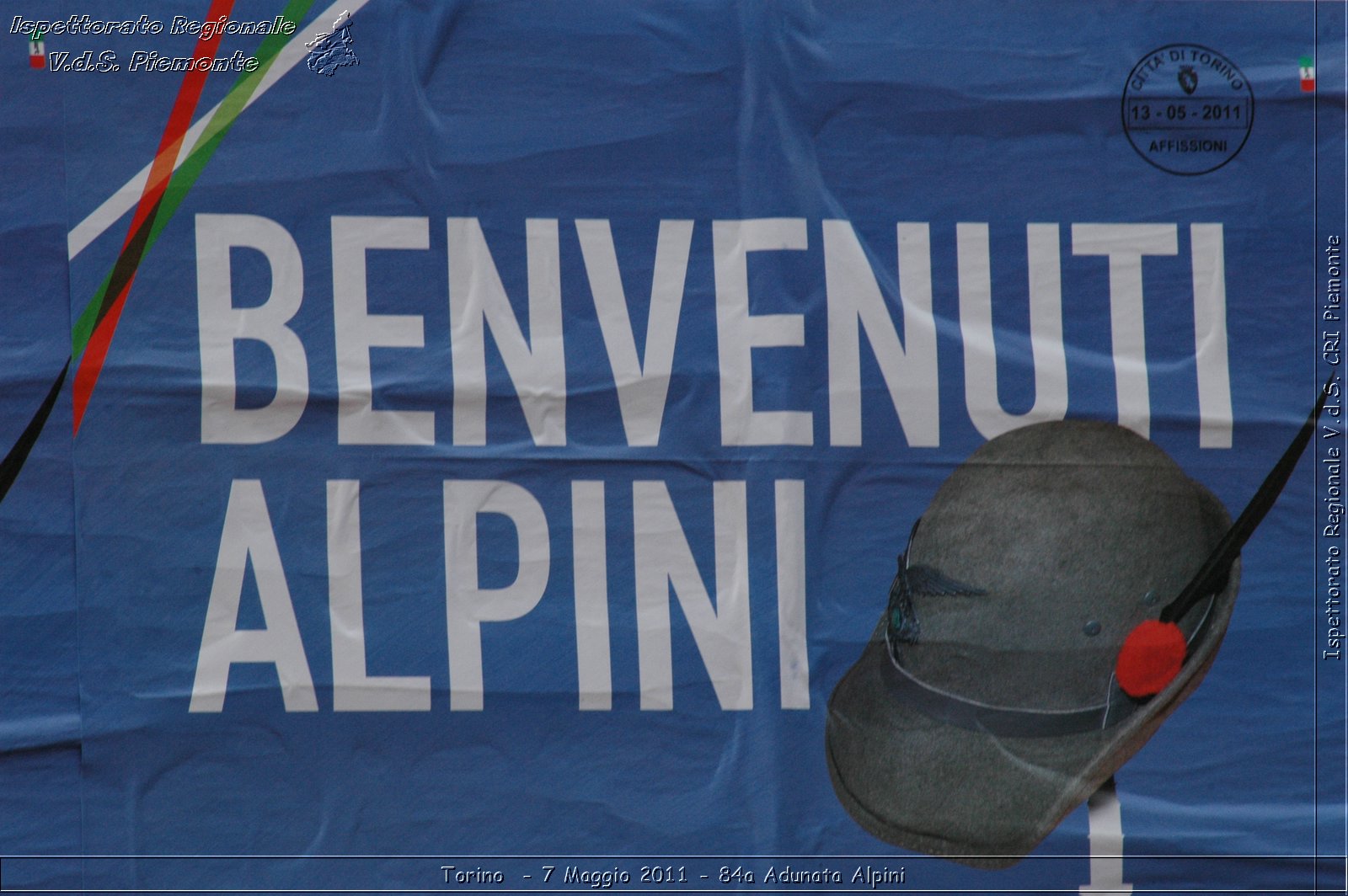 Torino  - 7 Maggio 2011 - 84a Adunata Nazionale Alpini -  Croce Rossa Italiana - Ispettorato Regionale Volontari del Soccorso Piemonte