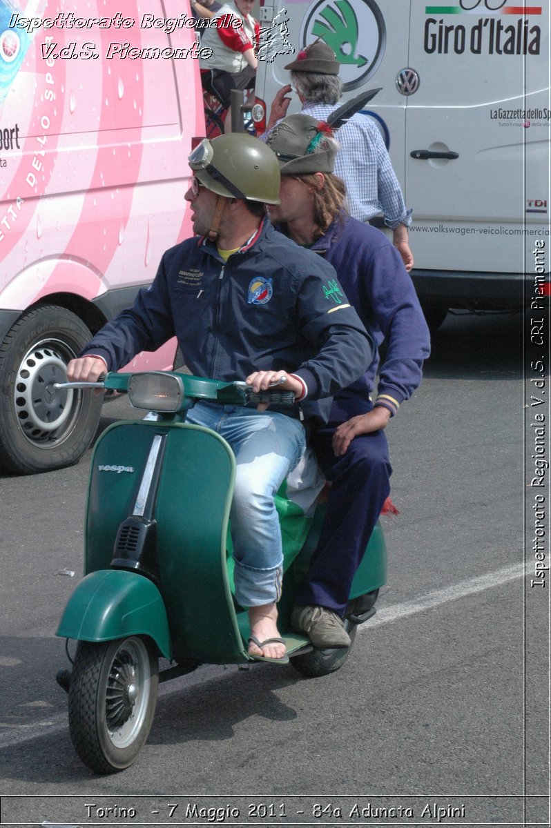 Torino  - 7 Maggio 2011 - 84a Adunata Nazionale Alpini -  Croce Rossa Italiana - Ispettorato Regionale Volontari del Soccorso Piemonte