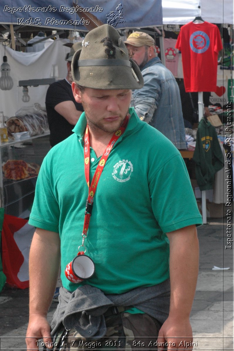 Torino  - 7 Maggio 2011 - 84a Adunata Nazionale Alpini -  Croce Rossa Italiana - Ispettorato Regionale Volontari del Soccorso Piemonte