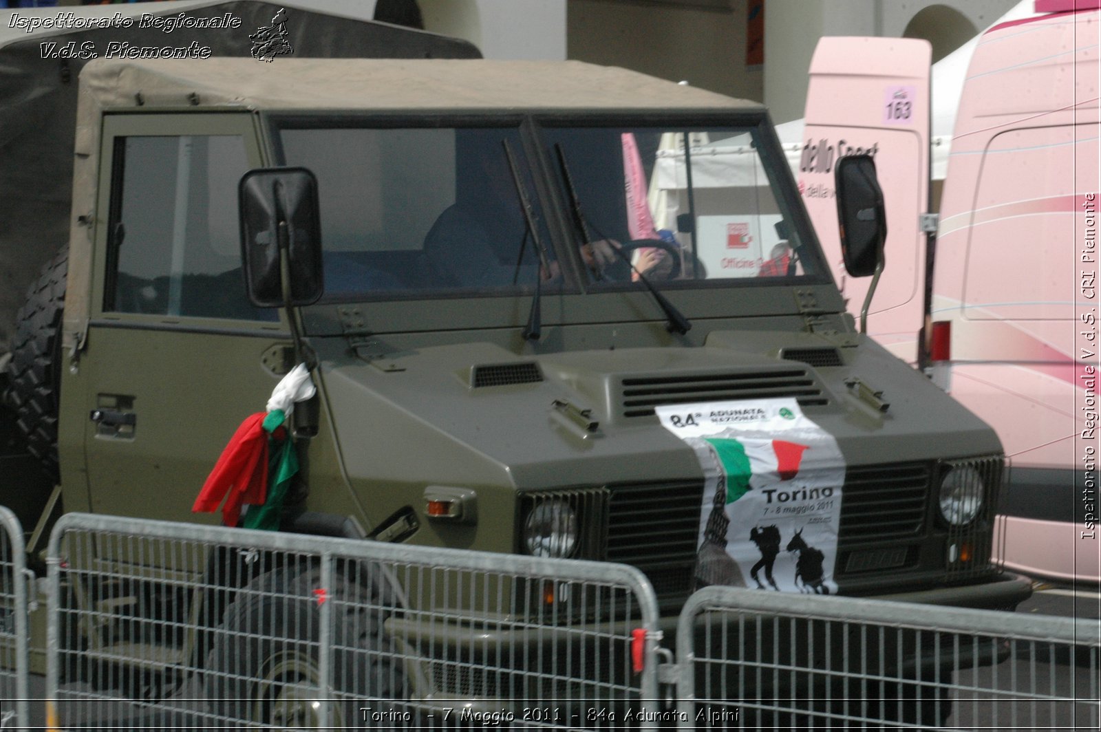 Torino  - 7 Maggio 2011 - 84a Adunata Nazionale Alpini -  Croce Rossa Italiana - Ispettorato Regionale Volontari del Soccorso Piemonte