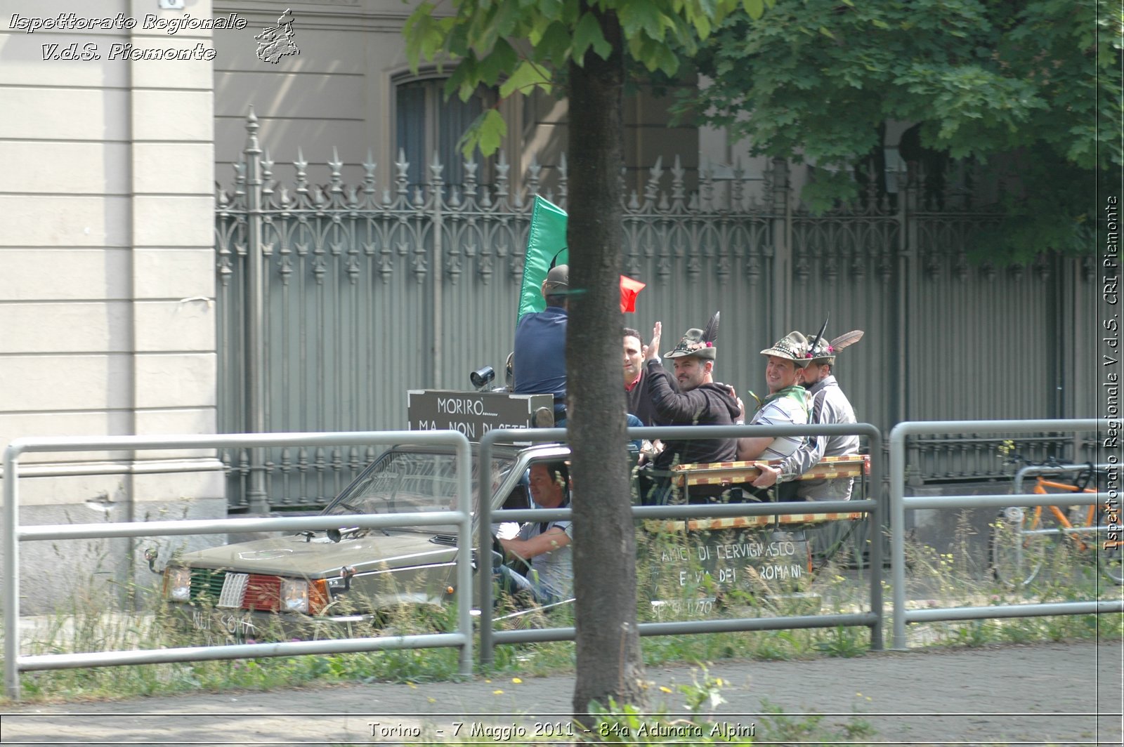 Torino  - 7 Maggio 2011 - 84a Adunata Nazionale Alpini -  Croce Rossa Italiana - Ispettorato Regionale Volontari del Soccorso Piemonte