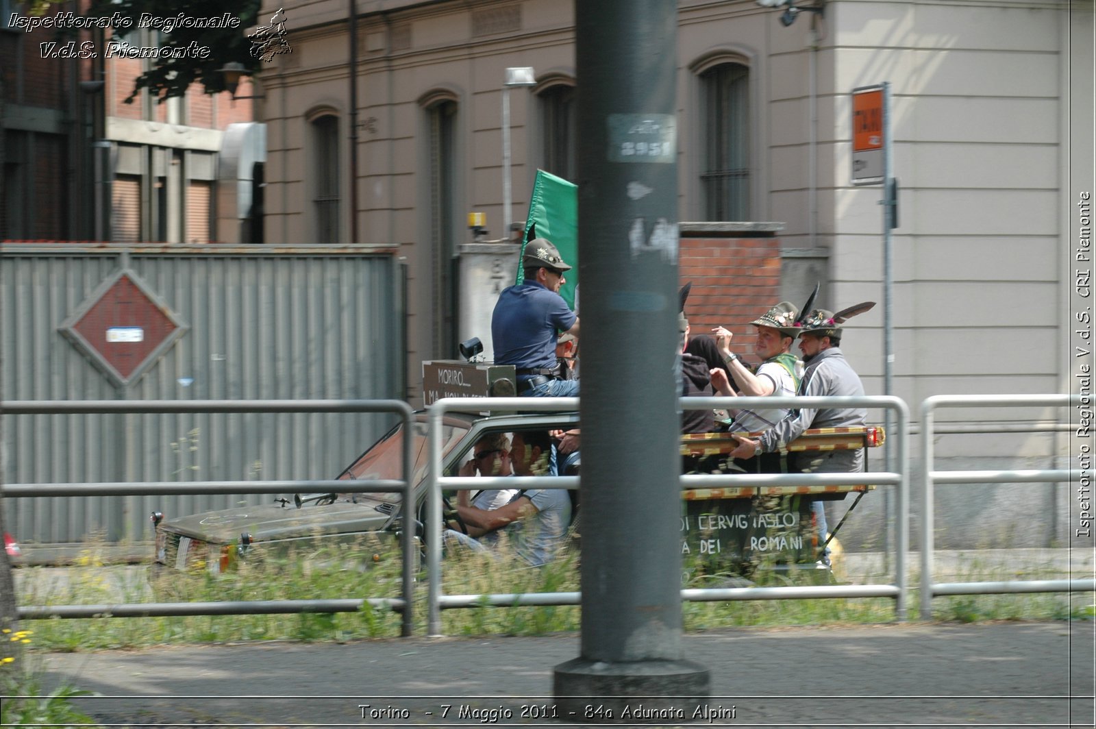 Torino  - 7 Maggio 2011 - 84a Adunata Nazionale Alpini -  Croce Rossa Italiana - Ispettorato Regionale Volontari del Soccorso Piemonte