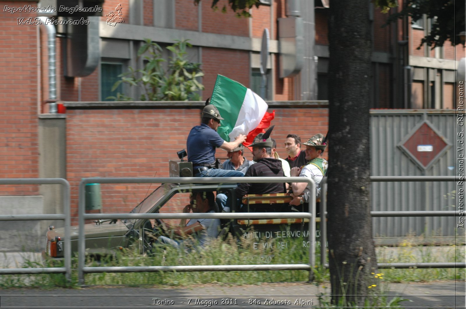 Torino  - 7 Maggio 2011 - 84a Adunata Nazionale Alpini -  Croce Rossa Italiana - Ispettorato Regionale Volontari del Soccorso Piemonte