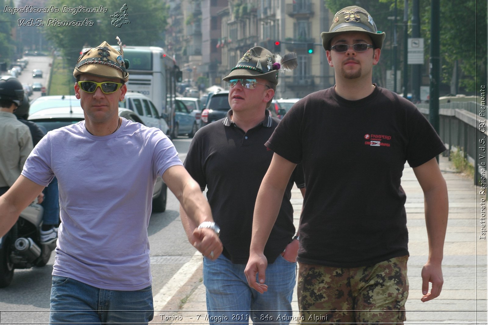 Torino  - 7 Maggio 2011 - 84a Adunata Nazionale Alpini -  Croce Rossa Italiana - Ispettorato Regionale Volontari del Soccorso Piemonte