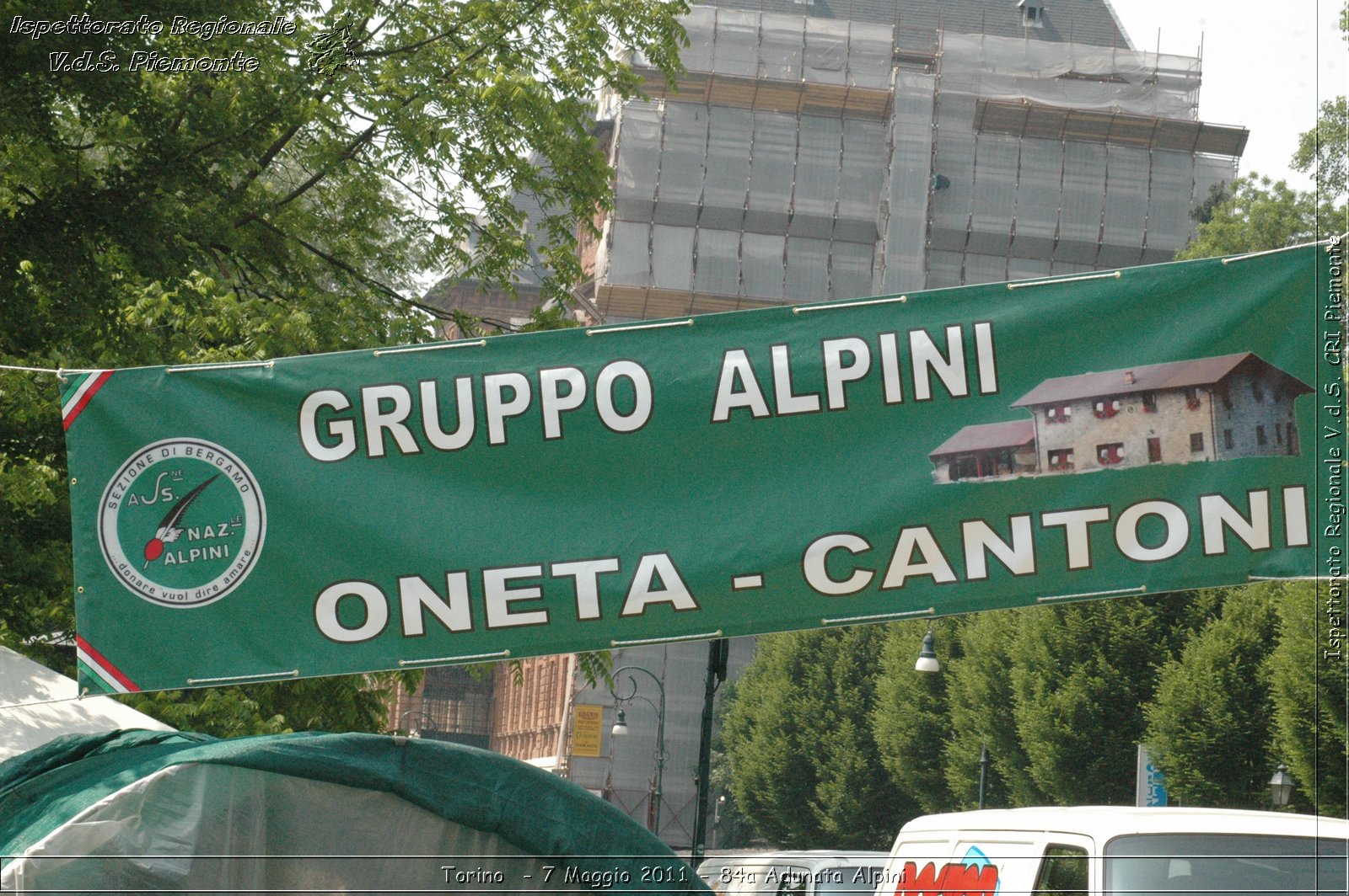 Torino  - 7 Maggio 2011 - 84a Adunata Nazionale Alpini -  Croce Rossa Italiana - Ispettorato Regionale Volontari del Soccorso Piemonte