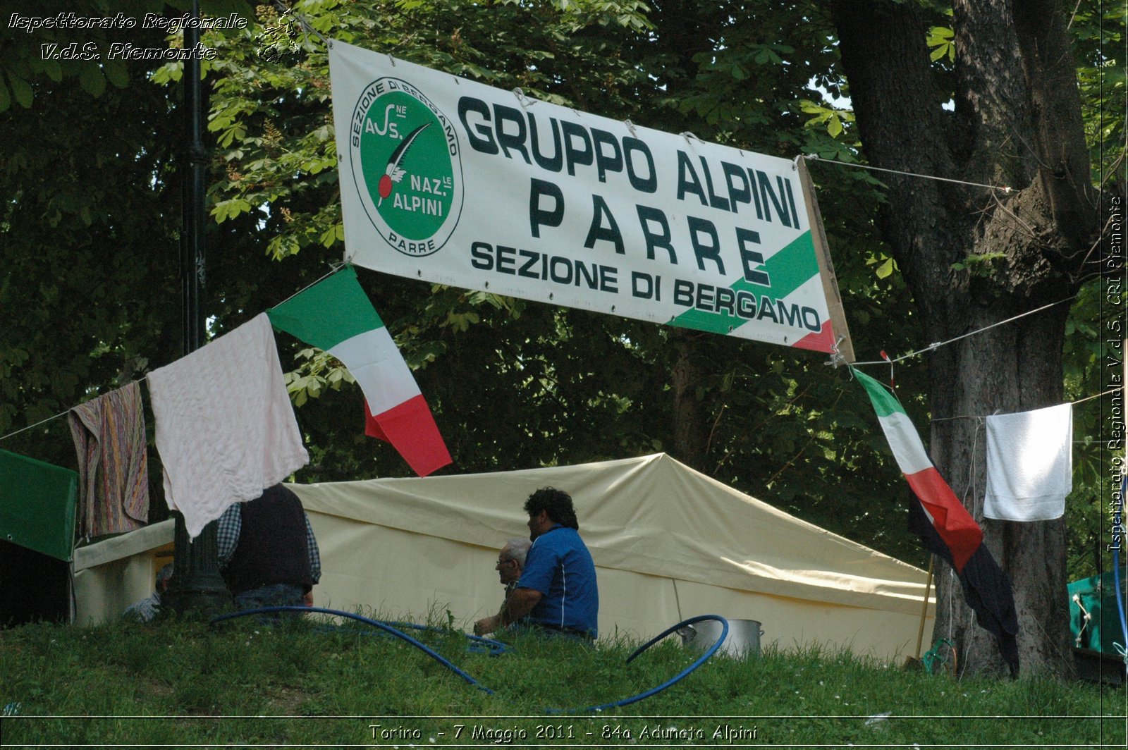 Torino  - 7 Maggio 2011 - 84a Adunata Nazionale Alpini -  Croce Rossa Italiana - Ispettorato Regionale Volontari del Soccorso Piemonte