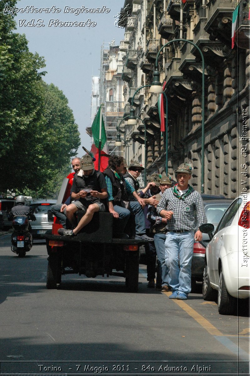 Torino  - 7 Maggio 2011 - 84a Adunata Nazionale Alpini -  Croce Rossa Italiana - Ispettorato Regionale Volontari del Soccorso Piemonte