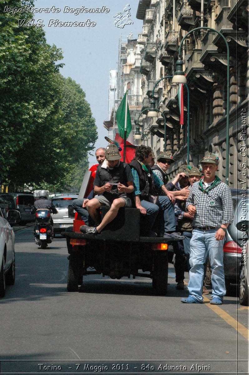 Torino  - 7 Maggio 2011 - 84a Adunata Nazionale Alpini -  Croce Rossa Italiana - Ispettorato Regionale Volontari del Soccorso Piemonte