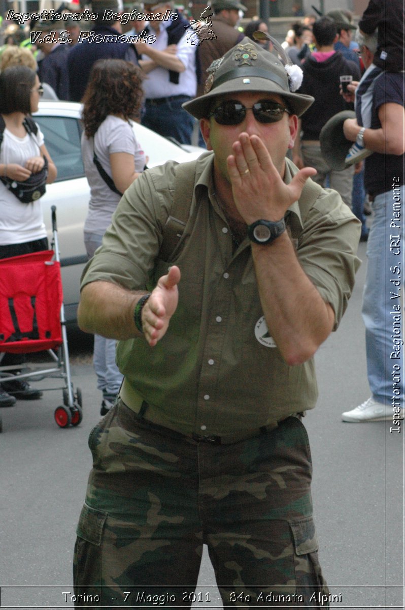 Torino  - 7 Maggio 2011 - 84a Adunata Nazionale Alpini -  Croce Rossa Italiana - Ispettorato Regionale Volontari del Soccorso Piemonte