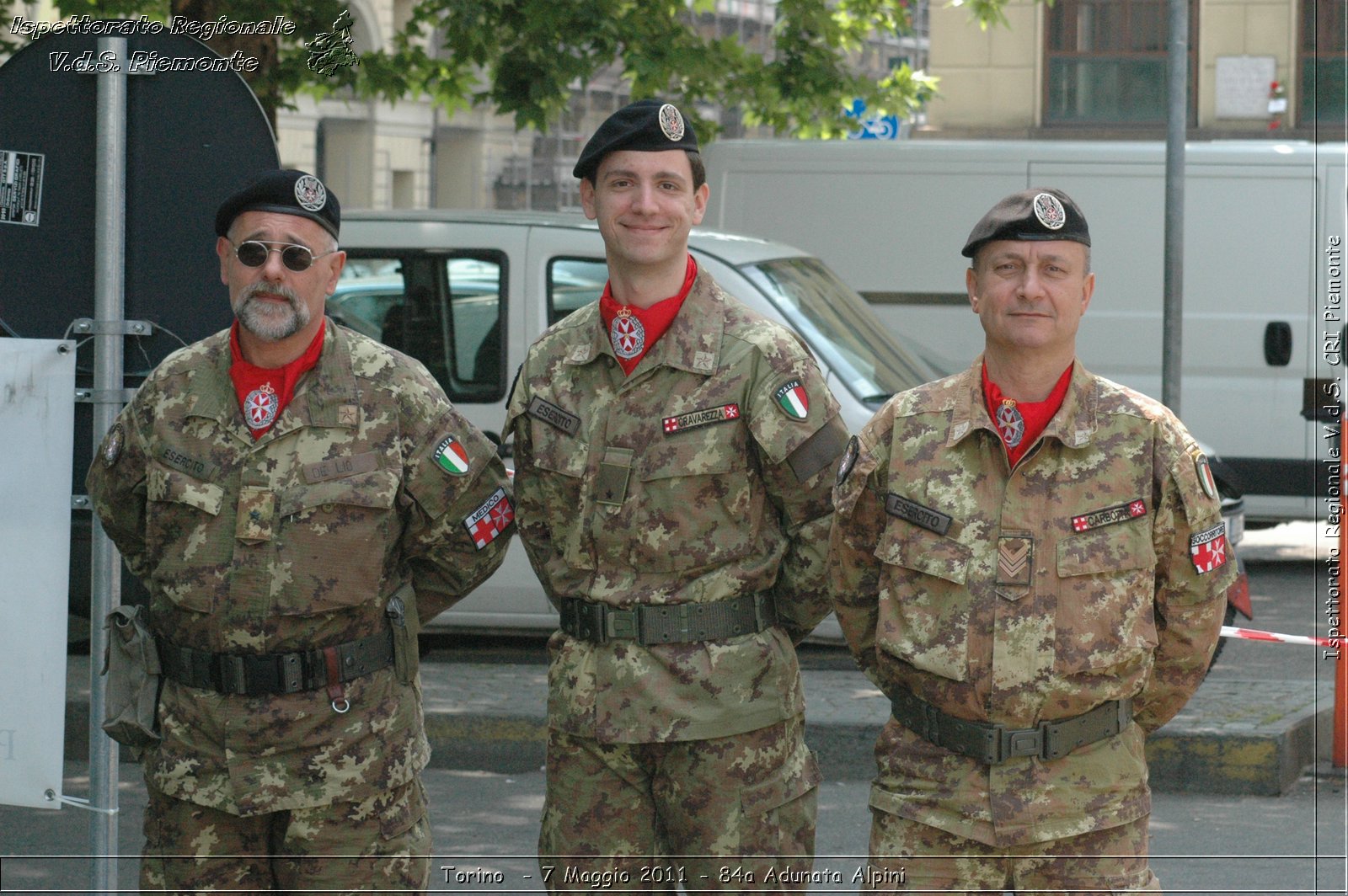 Torino  - 7 Maggio 2011 - 84a Adunata Nazionale Alpini -  Croce Rossa Italiana - Ispettorato Regionale Volontari del Soccorso Piemonte