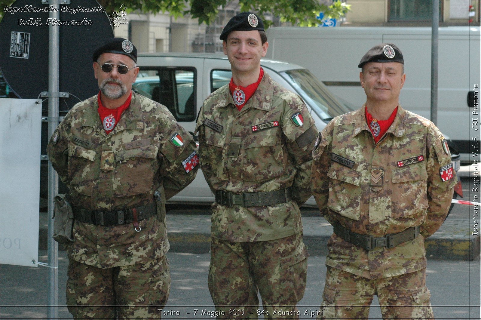 Torino  - 7 Maggio 2011 - 84a Adunata Nazionale Alpini -  Croce Rossa Italiana - Ispettorato Regionale Volontari del Soccorso Piemonte