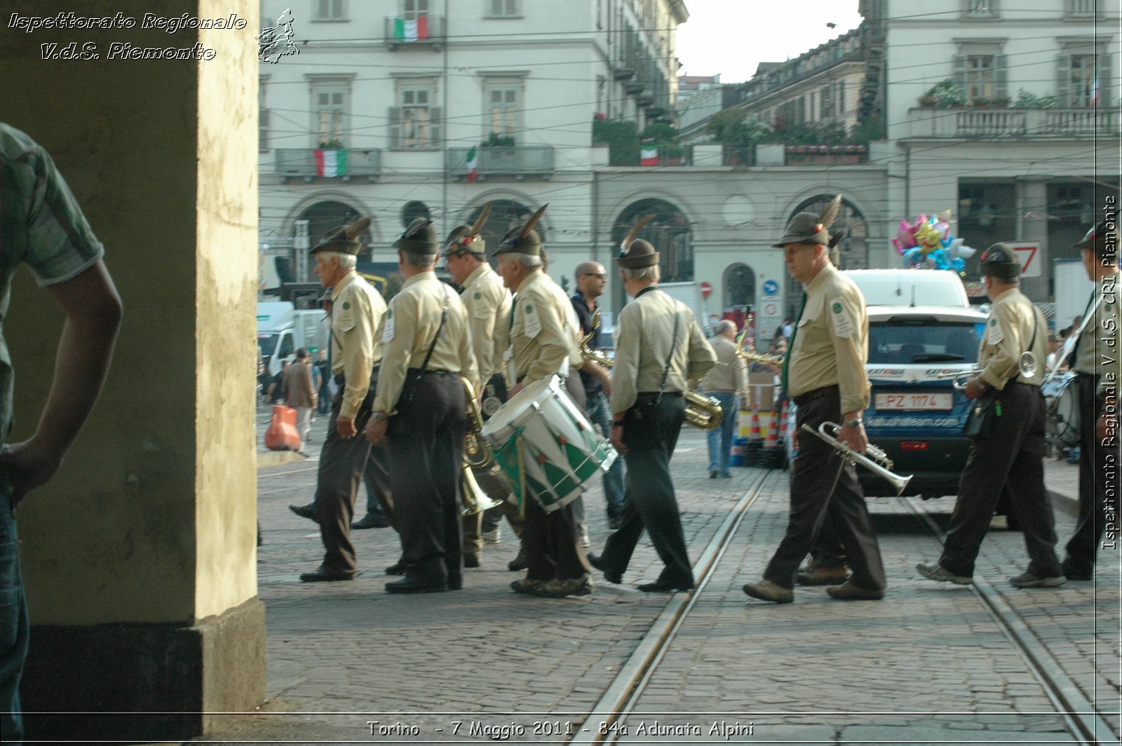 Torino  - 7 Maggio 2011 - 84a Adunata Nazionale Alpini -  Croce Rossa Italiana - Ispettorato Regionale Volontari del Soccorso Piemonte