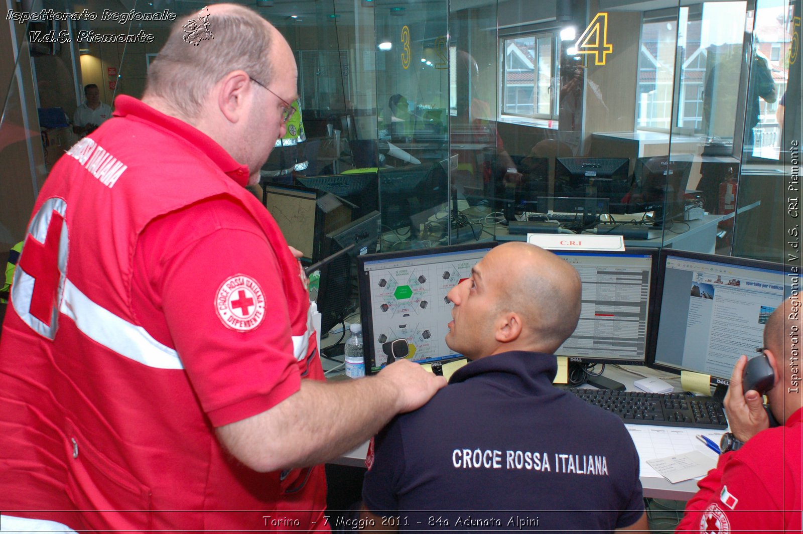 Torino  - 7 Maggio 2011 - 84a Adunata Nazionale Alpini -  Croce Rossa Italiana - Ispettorato Regionale Volontari del Soccorso Piemonte