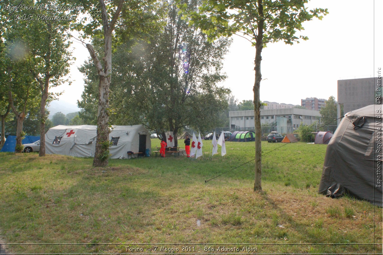 Torino  - 7 Maggio 2011 - 84a Adunata Nazionale Alpini -  Croce Rossa Italiana - Ispettorato Regionale Volontari del Soccorso Piemonte