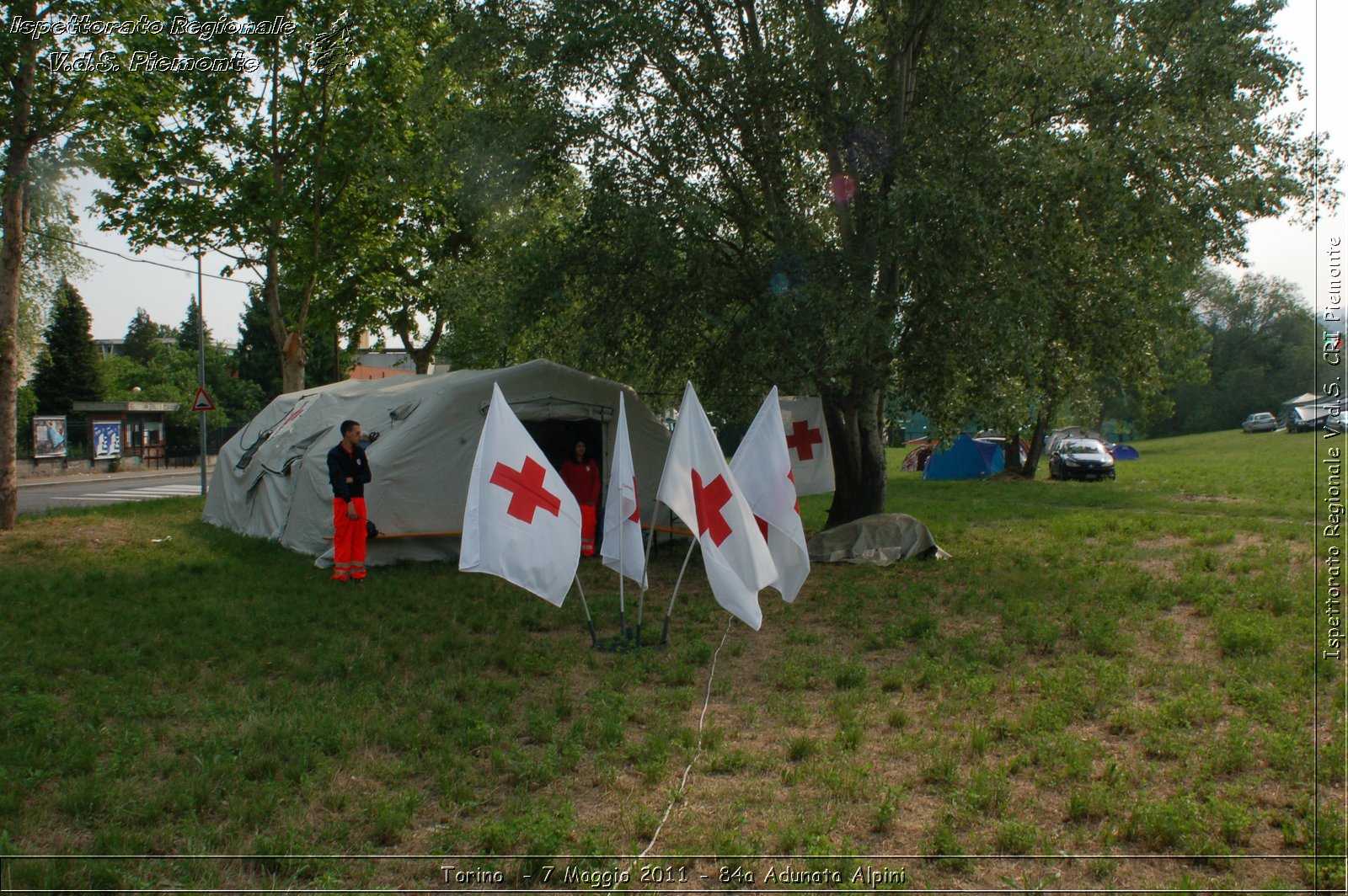 Torino  - 7 Maggio 2011 - 84a Adunata Nazionale Alpini -  Croce Rossa Italiana - Ispettorato Regionale Volontari del Soccorso Piemonte