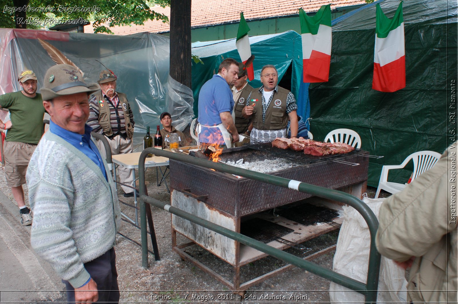 Torino  - 7 Maggio 2011 - 84a Adunata Nazionale Alpini -  Croce Rossa Italiana - Ispettorato Regionale Volontari del Soccorso Piemonte