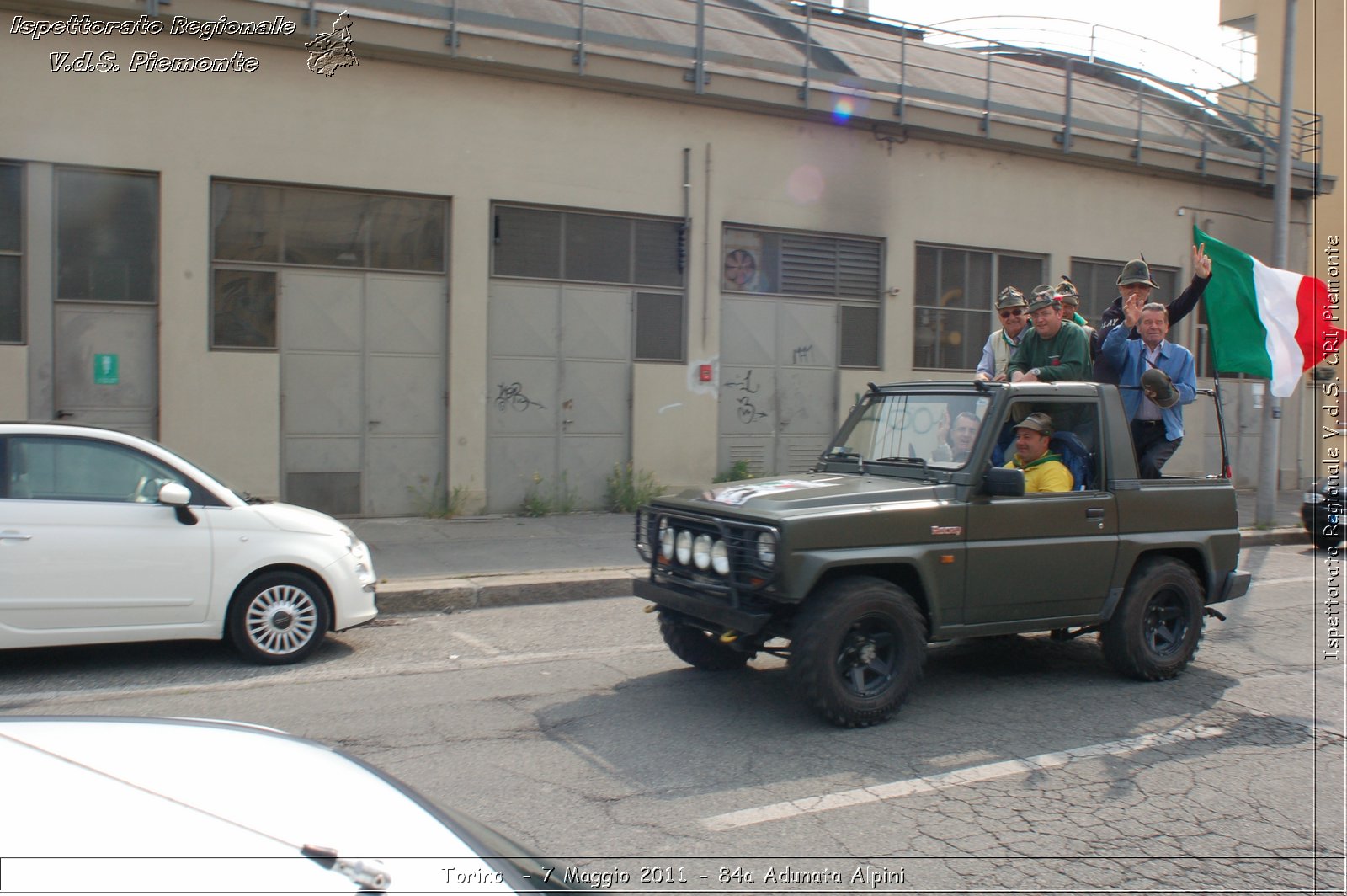 Torino  - 7 Maggio 2011 - 84a Adunata Nazionale Alpini -  Croce Rossa Italiana - Ispettorato Regionale Volontari del Soccorso Piemonte