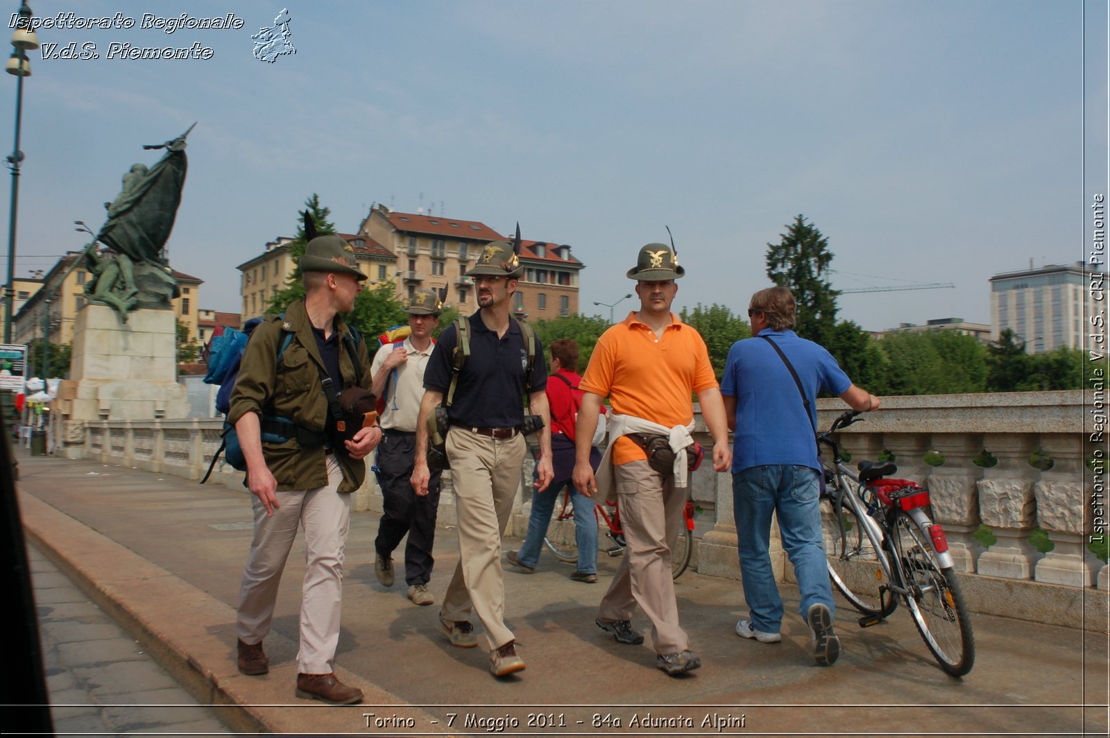 Torino  - 7 Maggio 2011 - 84a Adunata Nazionale Alpini -  Croce Rossa Italiana - Ispettorato Regionale Volontari del Soccorso Piemonte