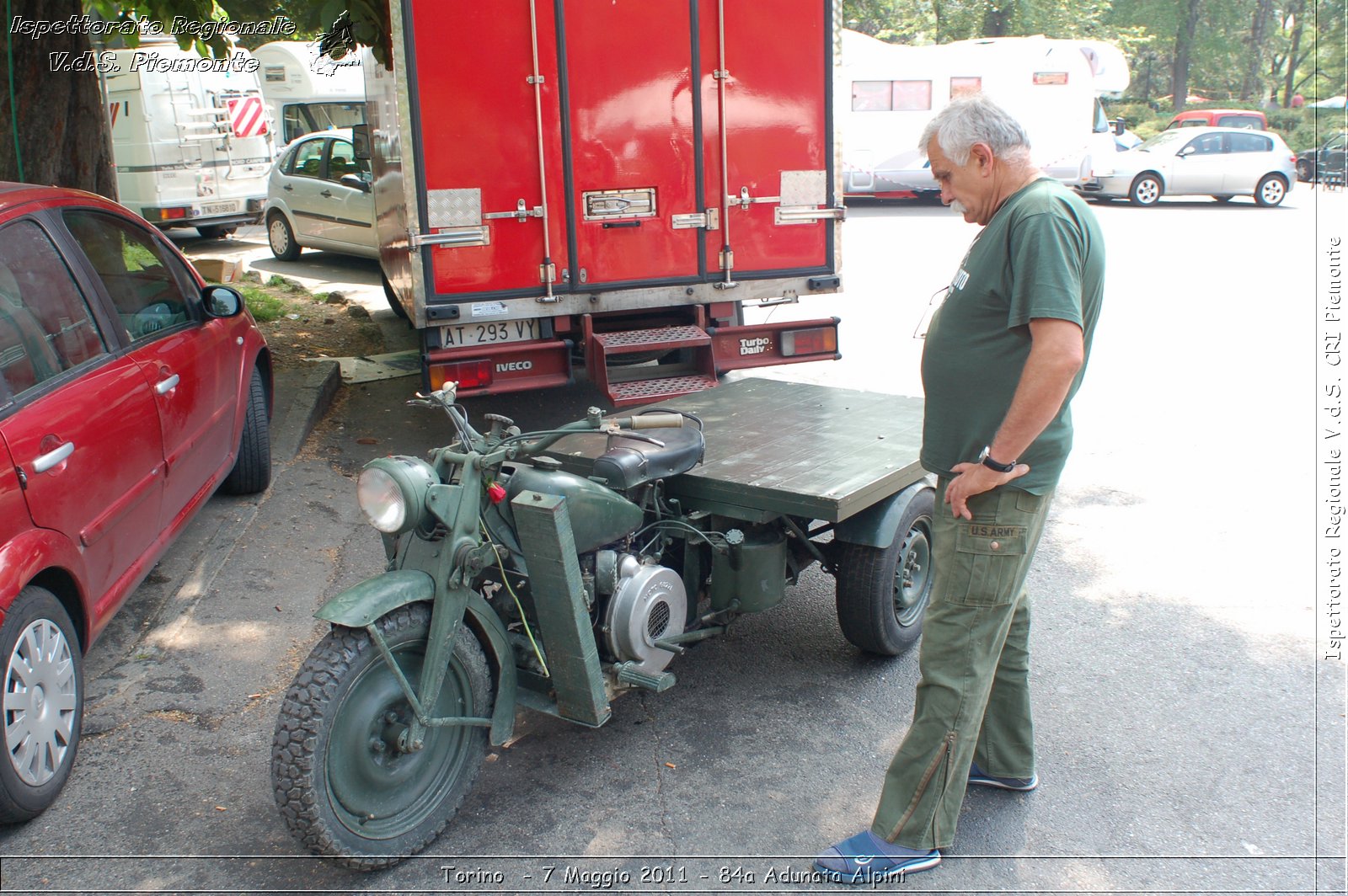 Torino  - 7 Maggio 2011 - 84a Adunata Nazionale Alpini -  Croce Rossa Italiana - Ispettorato Regionale Volontari del Soccorso Piemonte