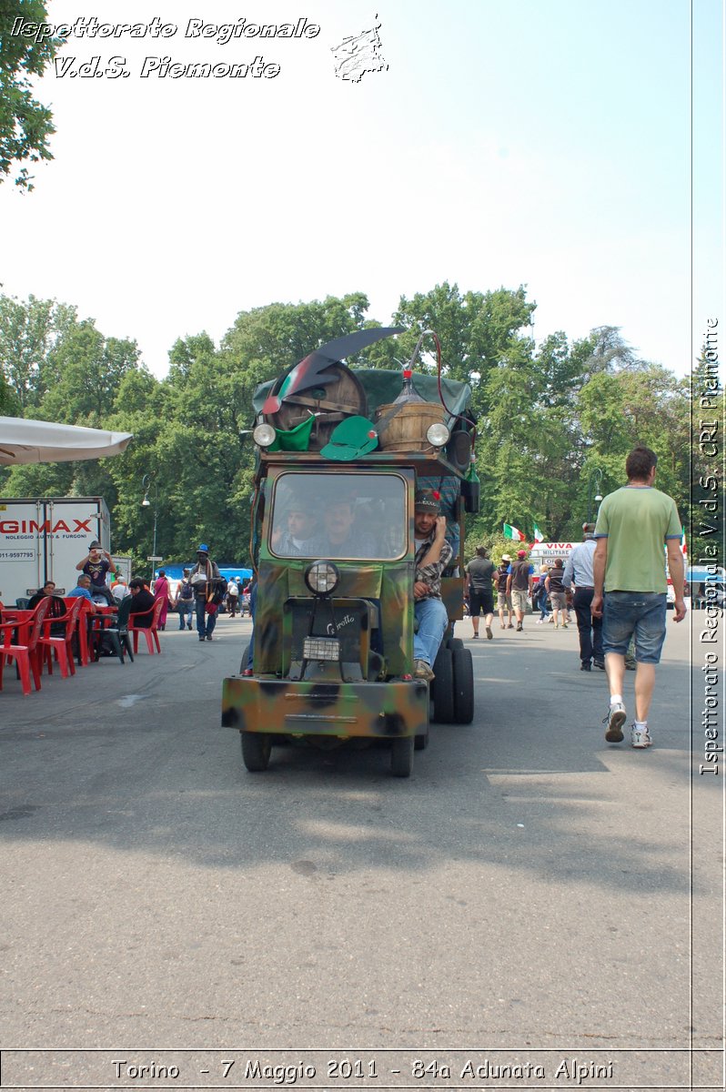 Torino  - 7 Maggio 2011 - 84a Adunata Nazionale Alpini -  Croce Rossa Italiana - Ispettorato Regionale Volontari del Soccorso Piemonte