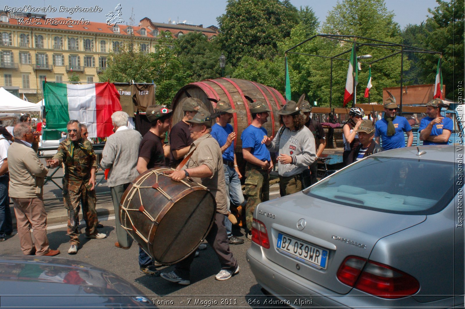 Torino  - 7 Maggio 2011 - 84a Adunata Nazionale Alpini -  Croce Rossa Italiana - Ispettorato Regionale Volontari del Soccorso Piemonte