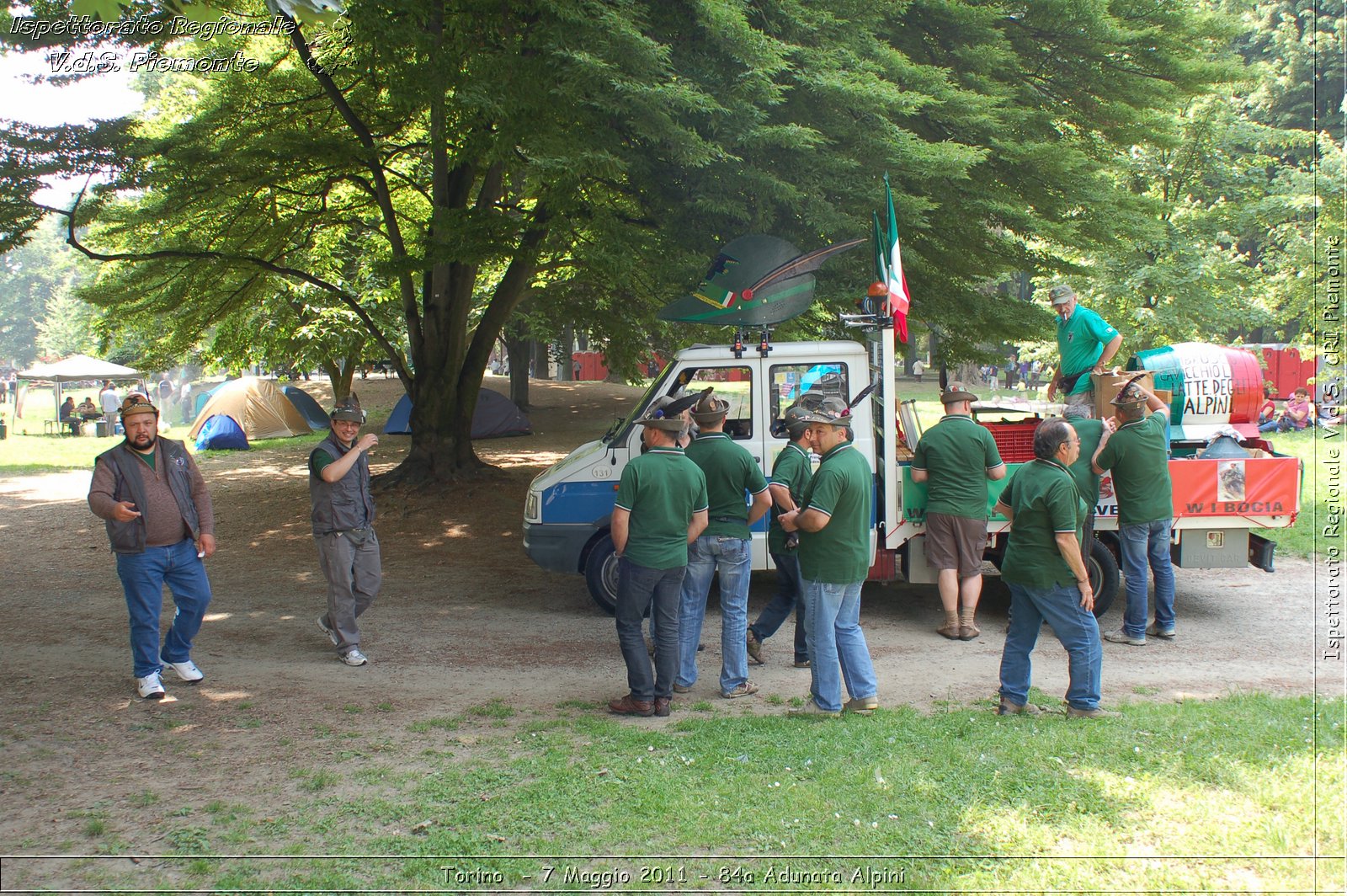 Torino  - 7 Maggio 2011 - 84a Adunata Nazionale Alpini -  Croce Rossa Italiana - Ispettorato Regionale Volontari del Soccorso Piemonte