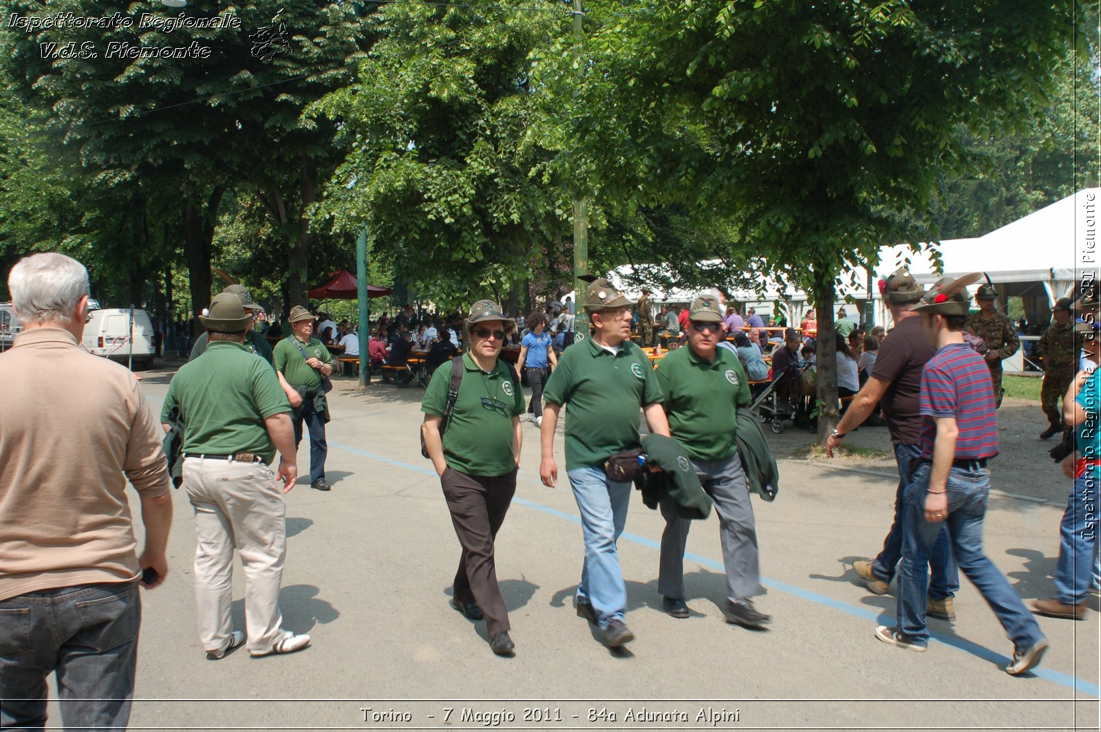 Torino  - 7 Maggio 2011 - 84a Adunata Nazionale Alpini -  Croce Rossa Italiana - Ispettorato Regionale Volontari del Soccorso Piemonte