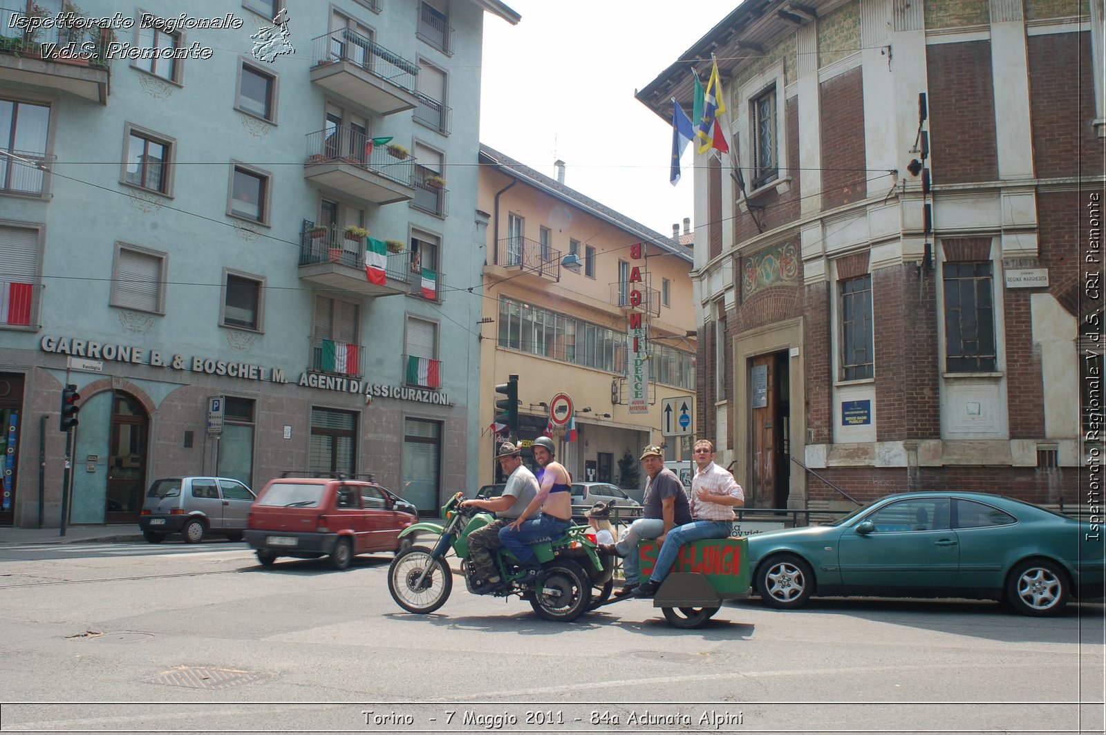 Torino  - 7 Maggio 2011 - 84a Adunata Nazionale Alpini -  Croce Rossa Italiana - Ispettorato Regionale Volontari del Soccorso Piemonte