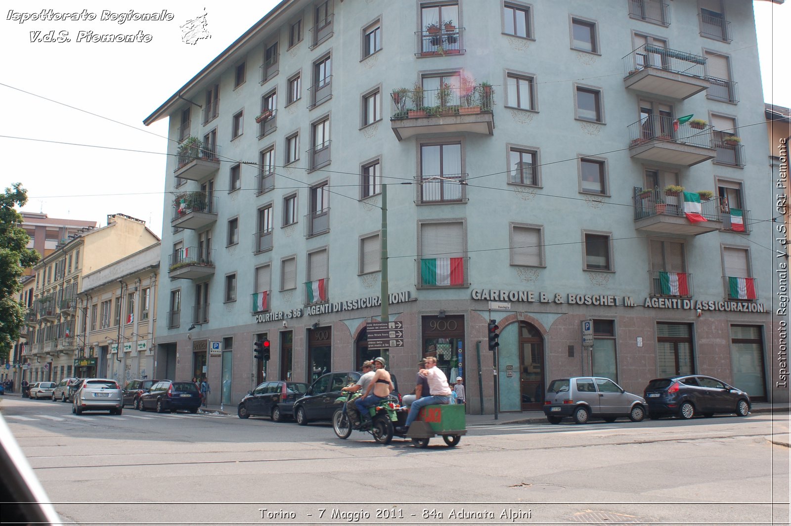 Torino  - 7 Maggio 2011 - 84a Adunata Nazionale Alpini -  Croce Rossa Italiana - Ispettorato Regionale Volontari del Soccorso Piemonte