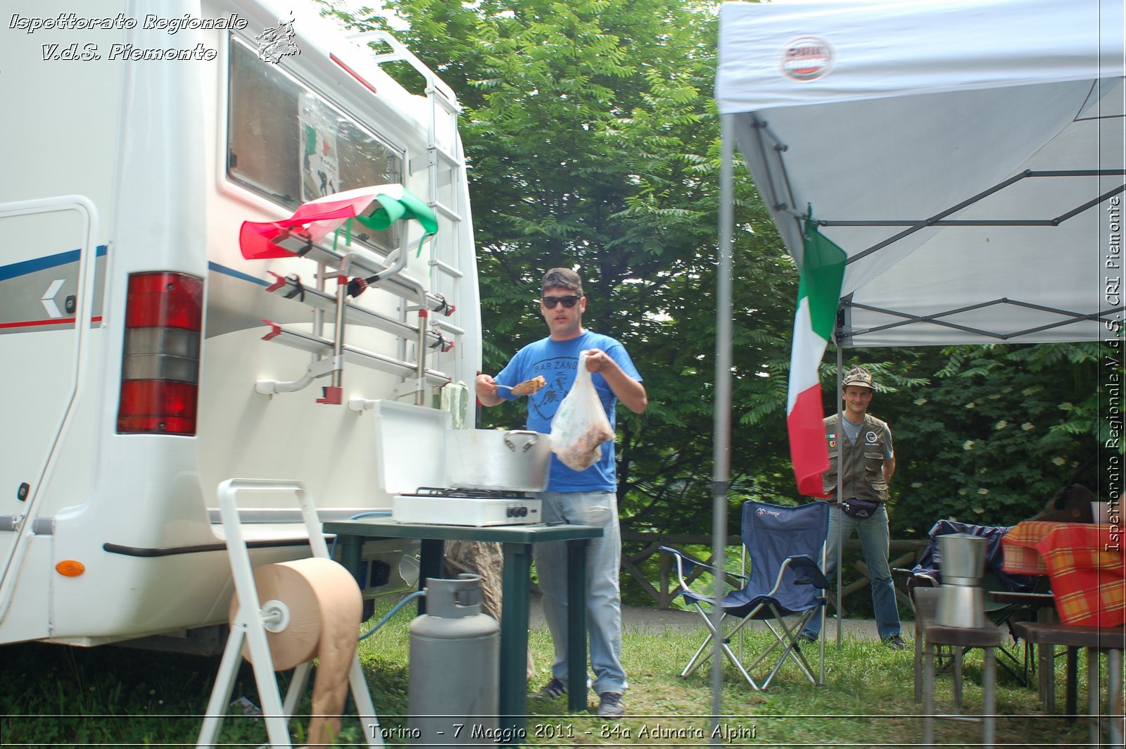 Torino  - 7 Maggio 2011 - 84a Adunata Nazionale Alpini -  Croce Rossa Italiana - Ispettorato Regionale Volontari del Soccorso Piemonte